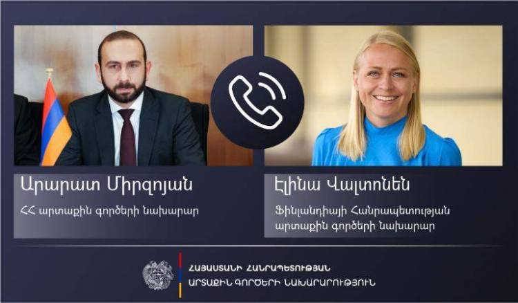 Mirzoyan həmkarı ilə Qarabağı müzakirə etdi 