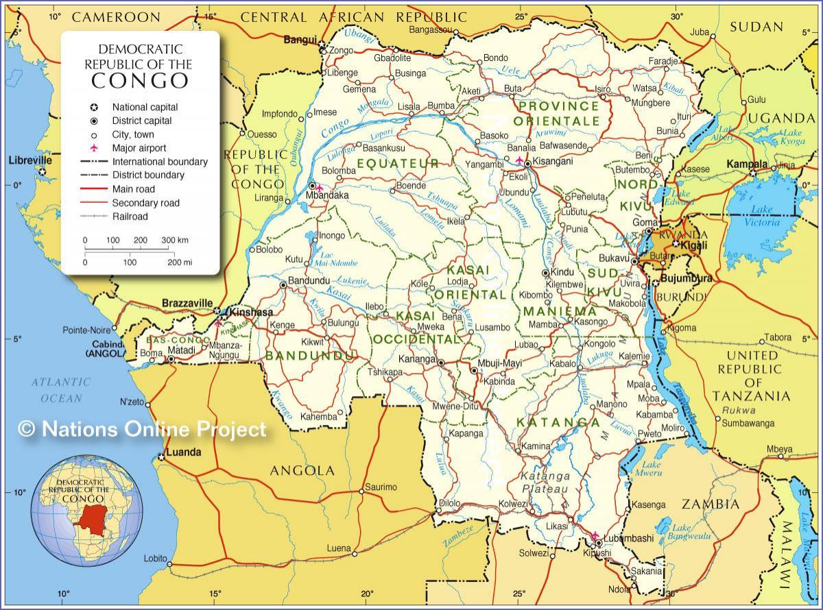 Konqoda toqquşma - 48 nəfər öldü
