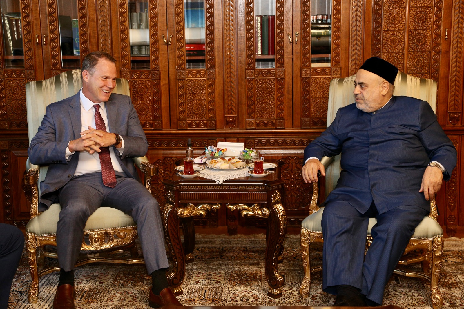 Şeyx ABŞ-a səfərə dəvət edildi - FOTO
