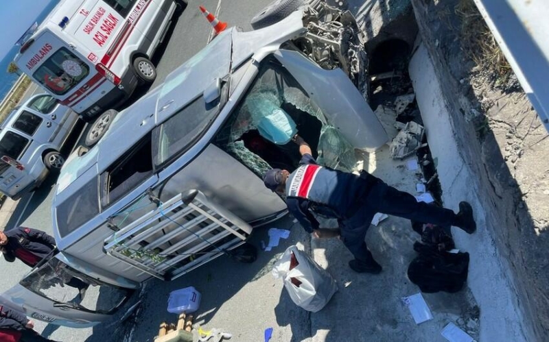 Gürcüstanda yol qəzasında 3 Türkiyə vətəndaşı öldü