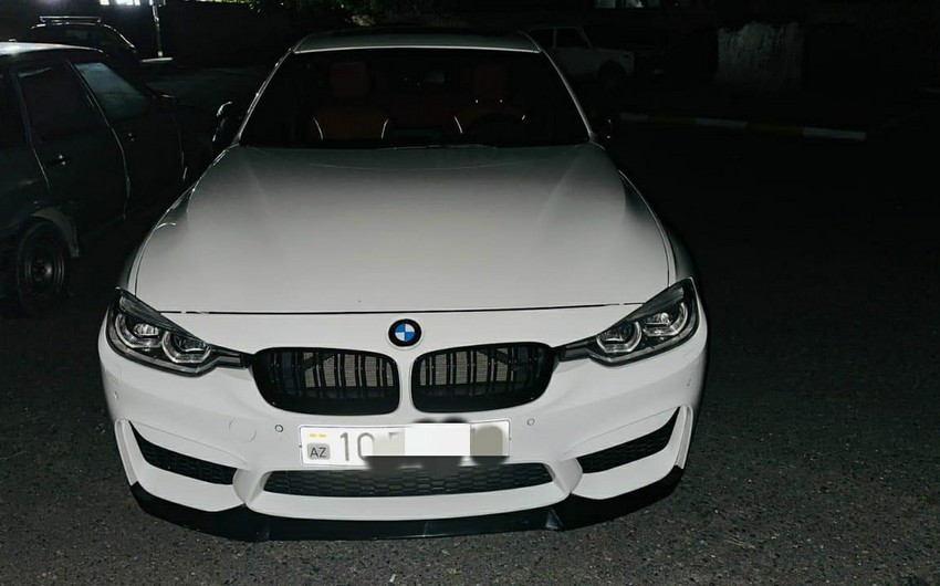 BMW ilə avtoxuliqanlıq etdi, polisə yaxalandı 