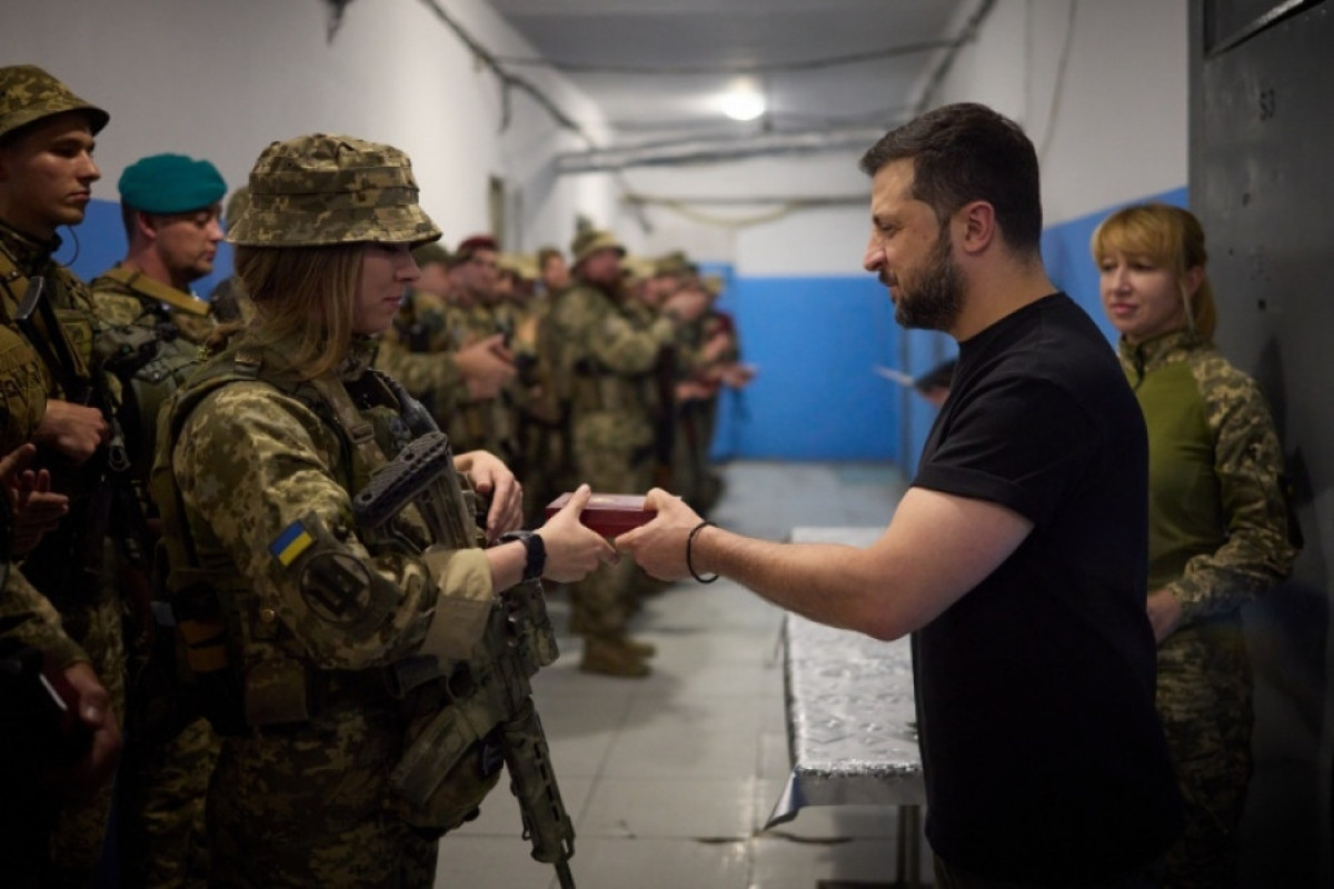 Zelenski Donetskə getdi 