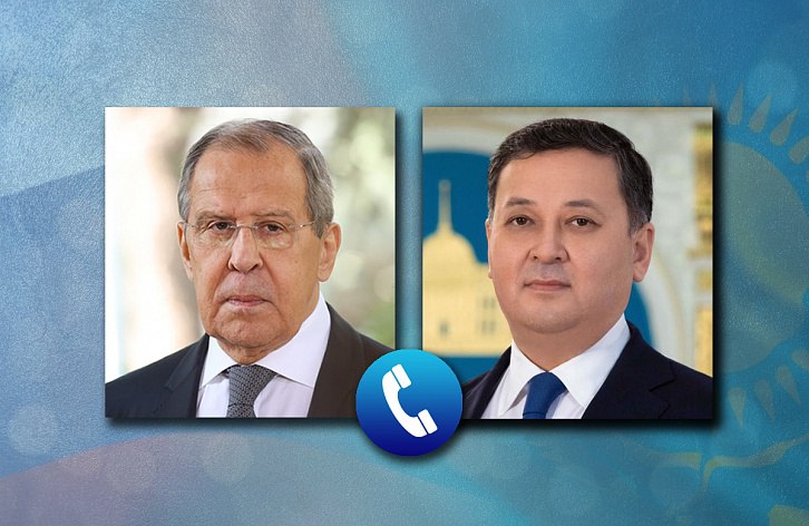 Lavrov qazaxıstanlı həmkarı ilə danışıqlar apardı