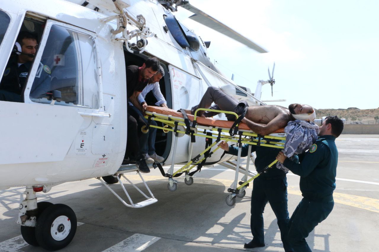 Laçında qəza: Yaralılar helikopterlə Bakıya gətirilir - FOTO+VİDEO