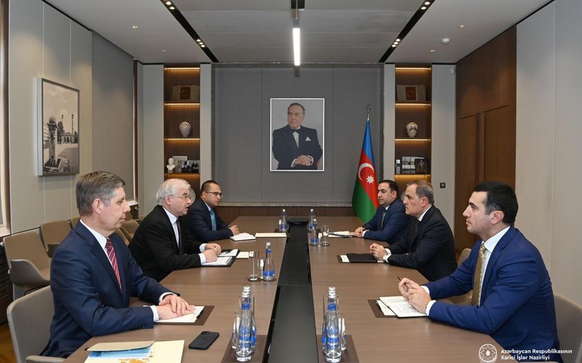 Ceyhun Bayramov Xovayevi qəbul etdi - Ağdam müzakirəsi