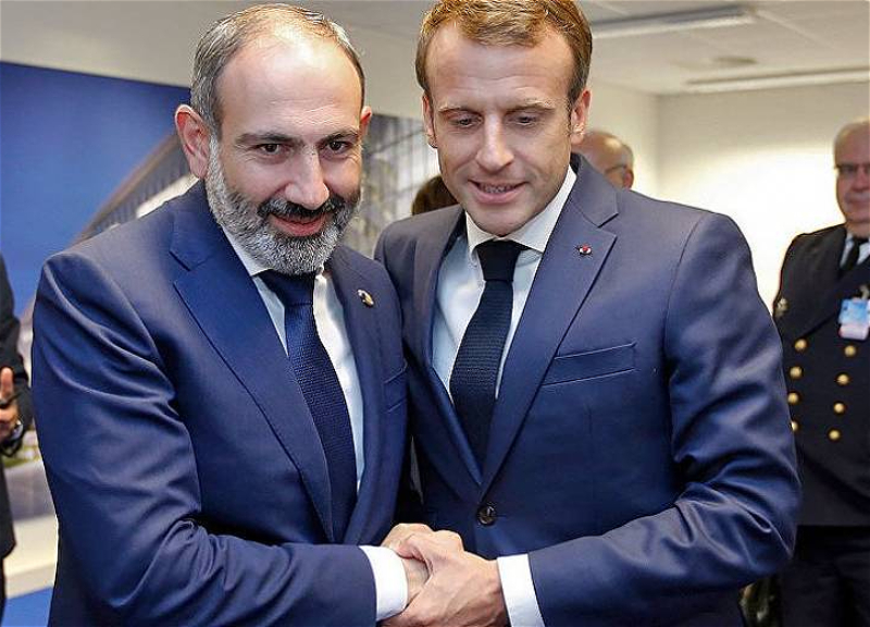 Makron Paşinyanla Qarabağdan DANIŞDI