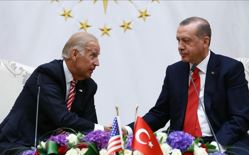 Ərdoğan Baydenlə “F-16” tədarükü barədə DANIŞDI