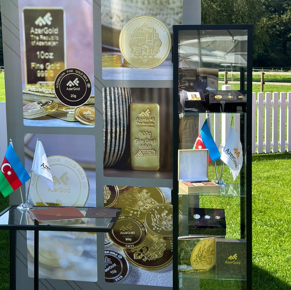 “AzerGold”un qızıl sikkə kolleksiyaları Almaniyada nümayiş olundu