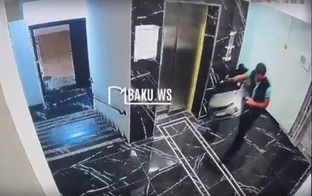Uşağın oyuncaq “Range Rover”ini belə oğurladı - VİDEO