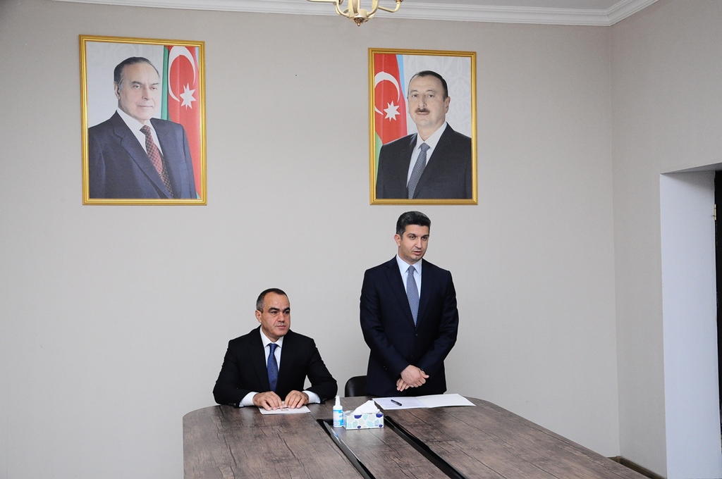 Naftalanda növbəti səyyar qəbul keçirilib - FOTOLAR