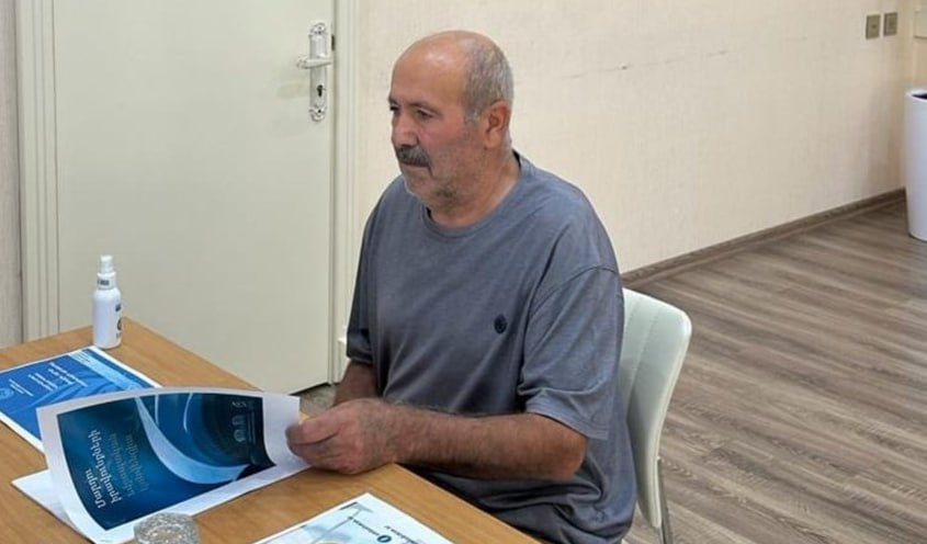 Vaqif Xaçaturyan ailəsinə məktub yazdı