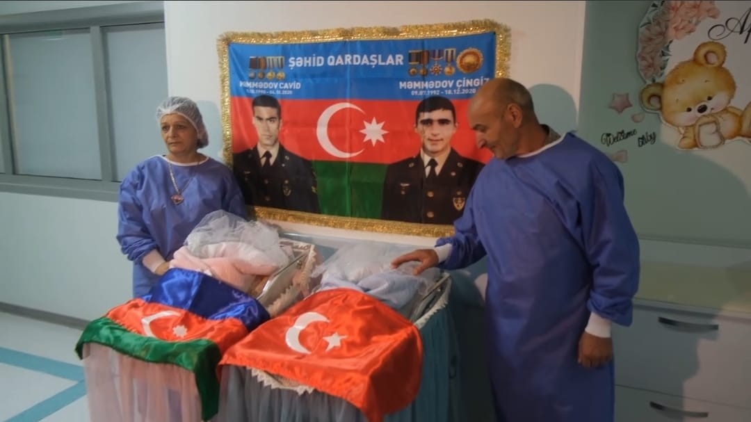 İki oğlunu şəhid verən ana əkiz doğulan körpələrindən DANIŞDI