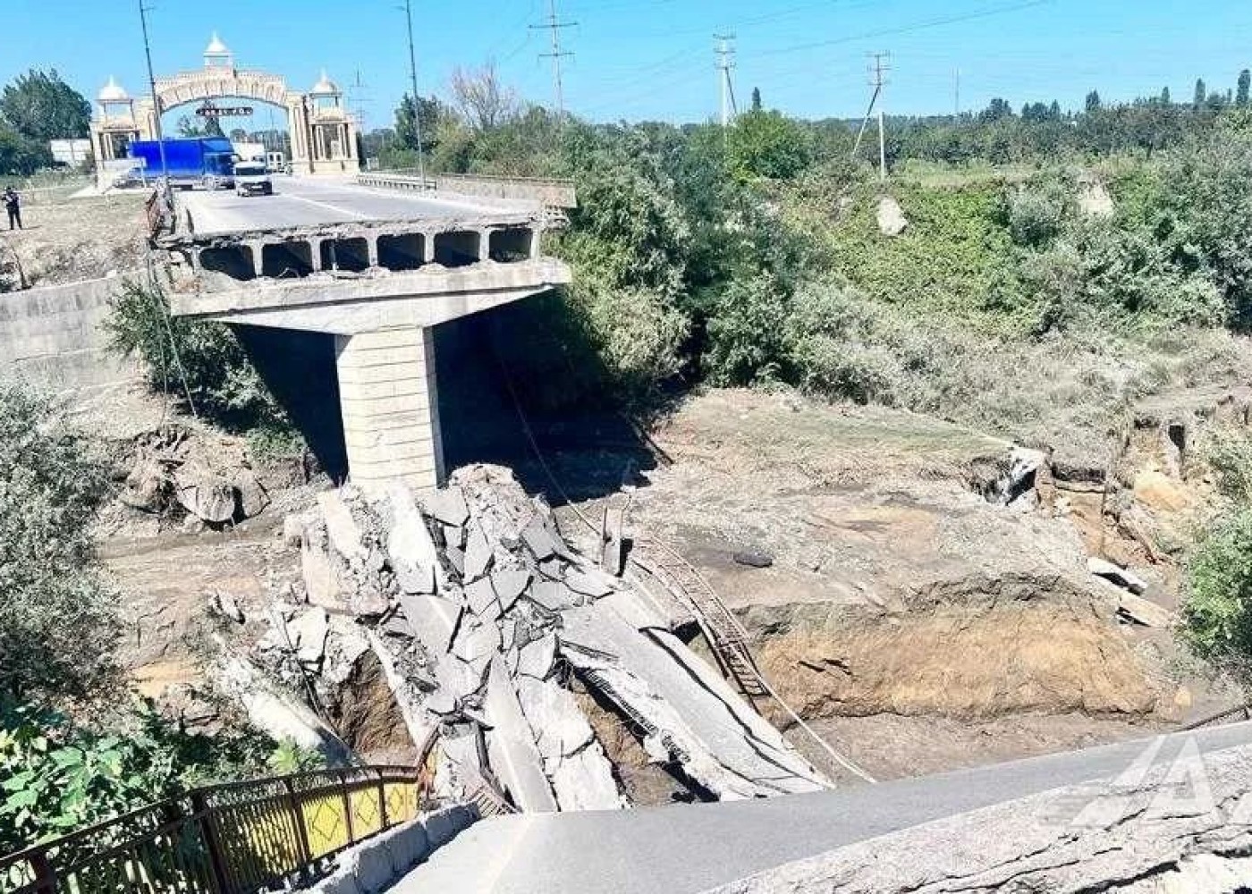 Xaçmazda çökmüş körpünün yerində yenisi tikiləcək