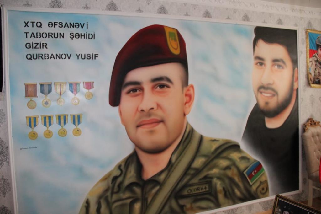 İcra başçısı şəhidin il mərasimində iştirak etdi