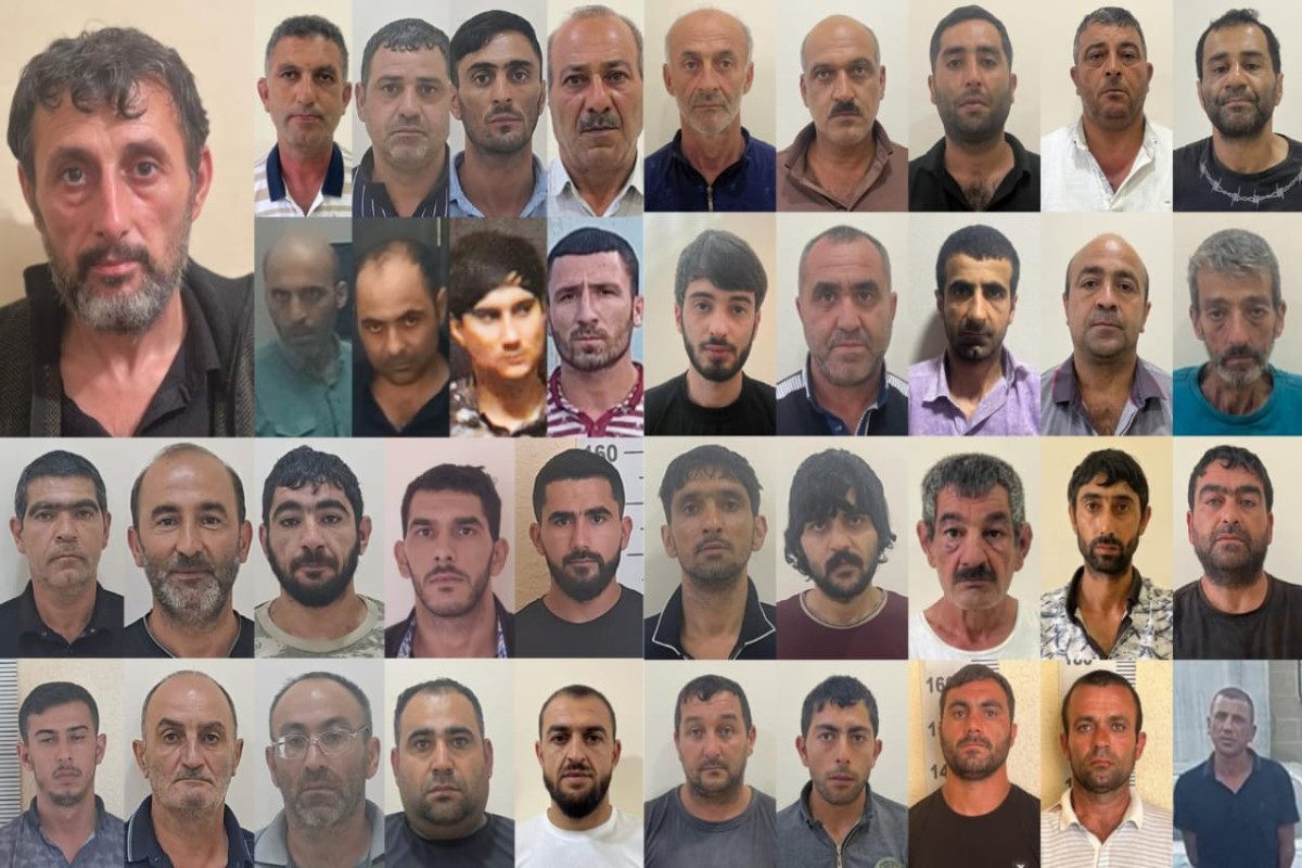 Polis Ağcəbədidə əməliyyat keçirdi - 39 nəfər saxlanıldı