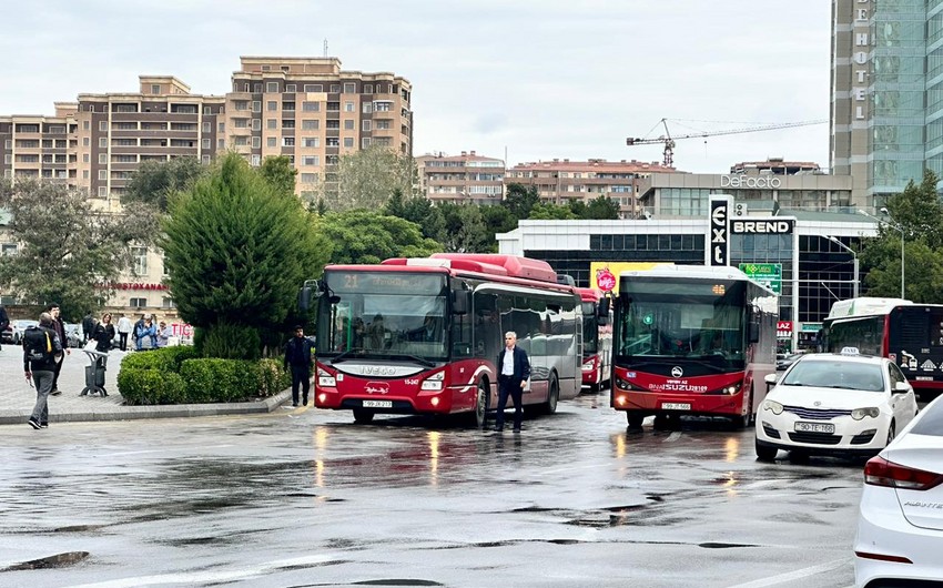 Marşrutlara 2 mindən artıq avtobus çıxarılıb