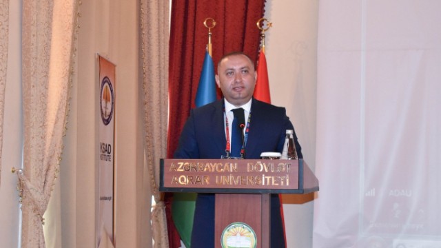 ADAU-da beynəlxalq konfrans keçirilib - FOTOLAR