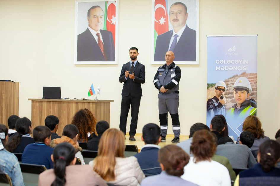 “AzerGold” “Gələcəyin mədənçisi” layihəsinin icrasına başladı - FOTOLAR