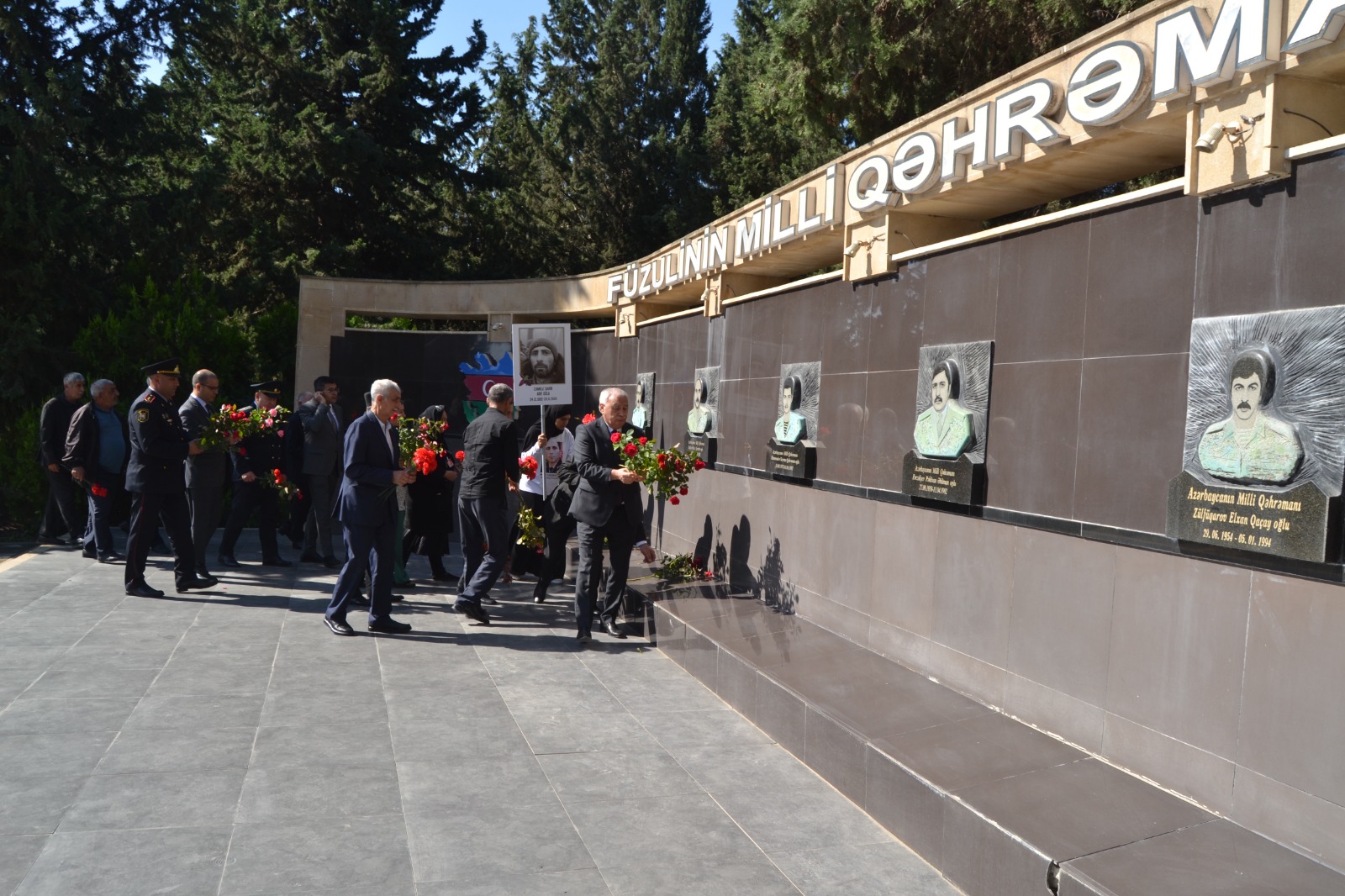 Füzulidə anım tədbiri keçirilib - FOTOLAR