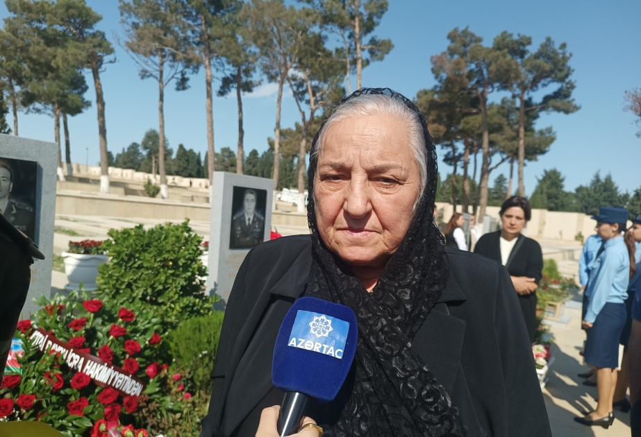 Xocalıya ayağımız dəyəndə Poladın ruhu dinclik tapacaq - Səmayə Həşimova