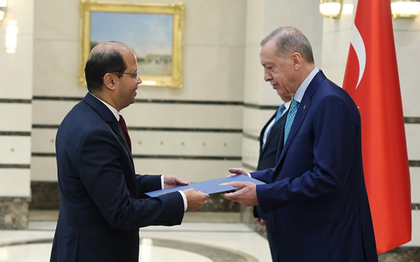 Ərdoğan 10 ildən sonra ilk dəfə bu səfiri qəbul etdi