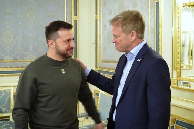 Britaniyanın yeni müdafiə naziri Kiyevdə - Zelenski ilə görüşdü