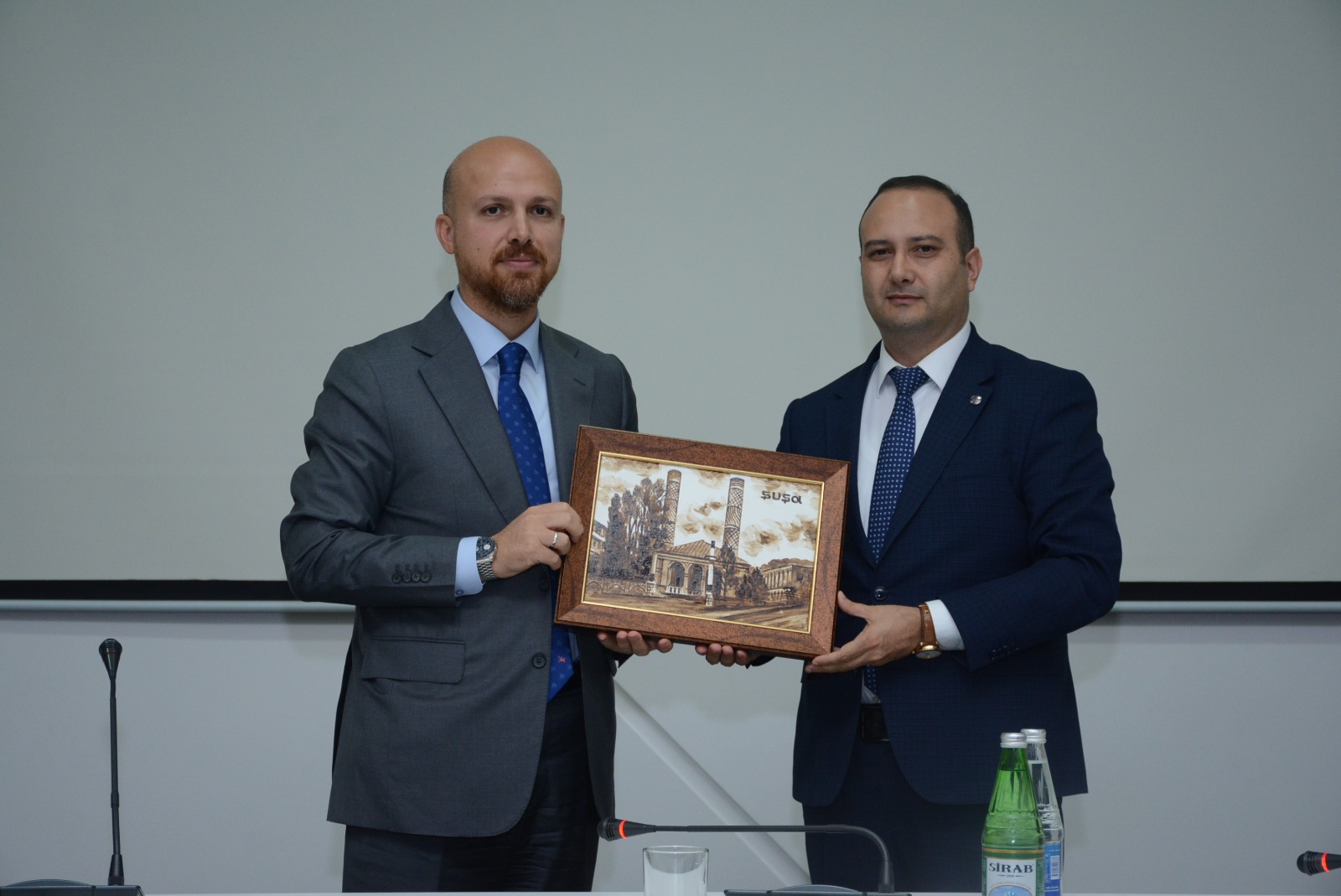 Bilal Ərdoğan İlahiyyat İnstitutunu ziyarət edib - FOTO
