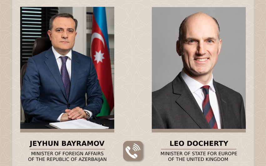 Ceyhun Bayramov britaniyalı nazirlə danışıqlar apardı