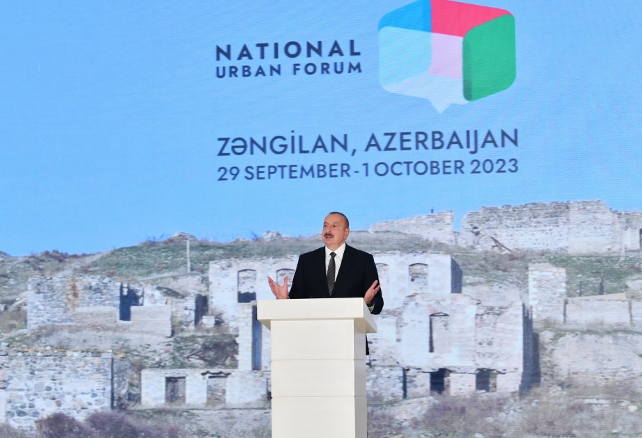Zəngilanı mühüm nəqliyyat qovşağı hesab edirik - İlham Əliyev