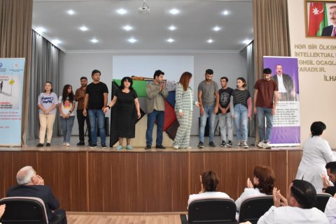 Tələbələr “Narkomaniya və tütündən istifadəyə qarşı” maarifləndirildilər