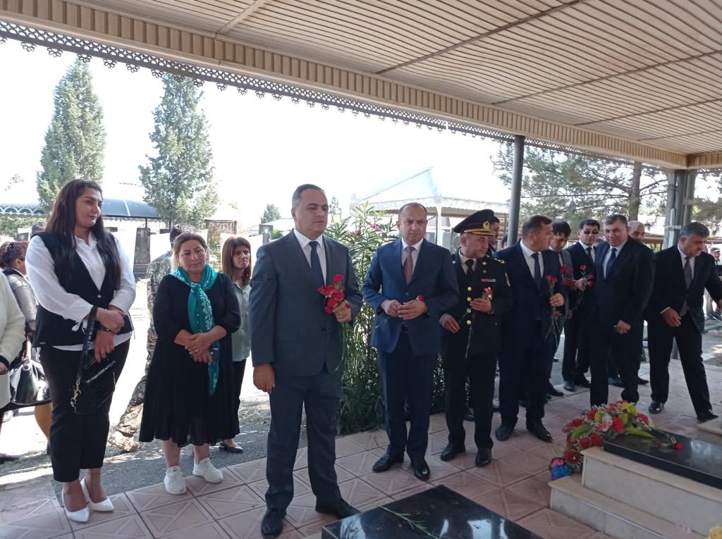 Xan Qərvənddə şəhidlərin məzarları ziyarət olundu