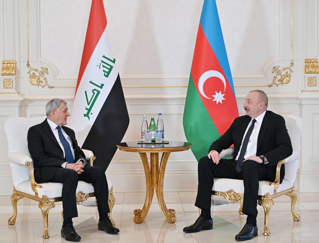 Prezident iraqlı həmkarını TƏBRİK ETDİ