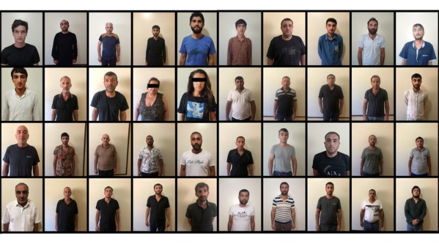 Polis Şirvanda əməliyyat keçirdi - 56 nəfər tutuldu
