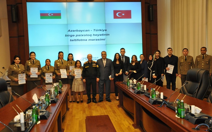 Müharibədə zərər çəkənlərə psixoloji yardım göstərənlər mükafatlandırıldı