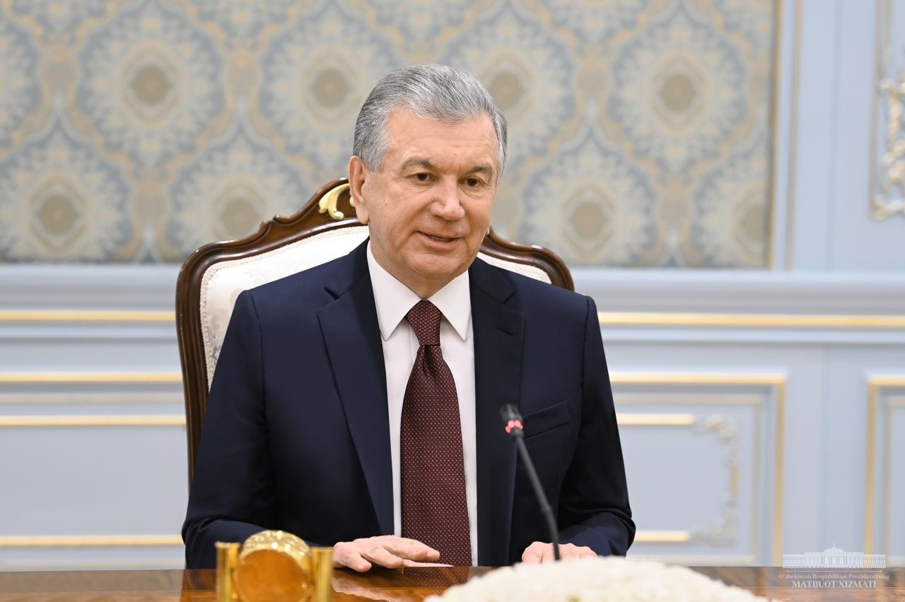 Mirziyoyev Rusiyada səfərdədir