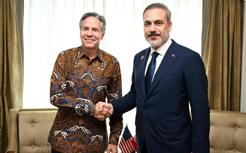 Hakan Fidan Blinkenlə danışıqlar apardı 