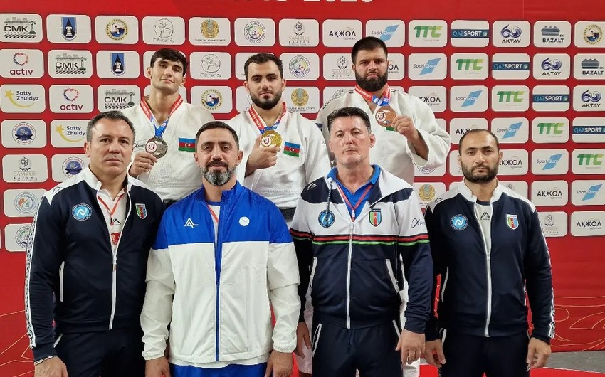 Cüdoçularımız Qazaxıstanda 4 medal qazandı