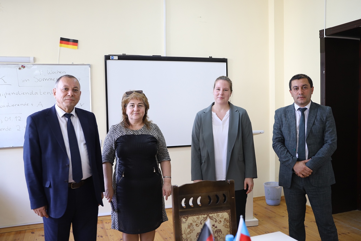 GDU-da Alman Akademik Mübadilə Xidməti ilə görüş - FOTO