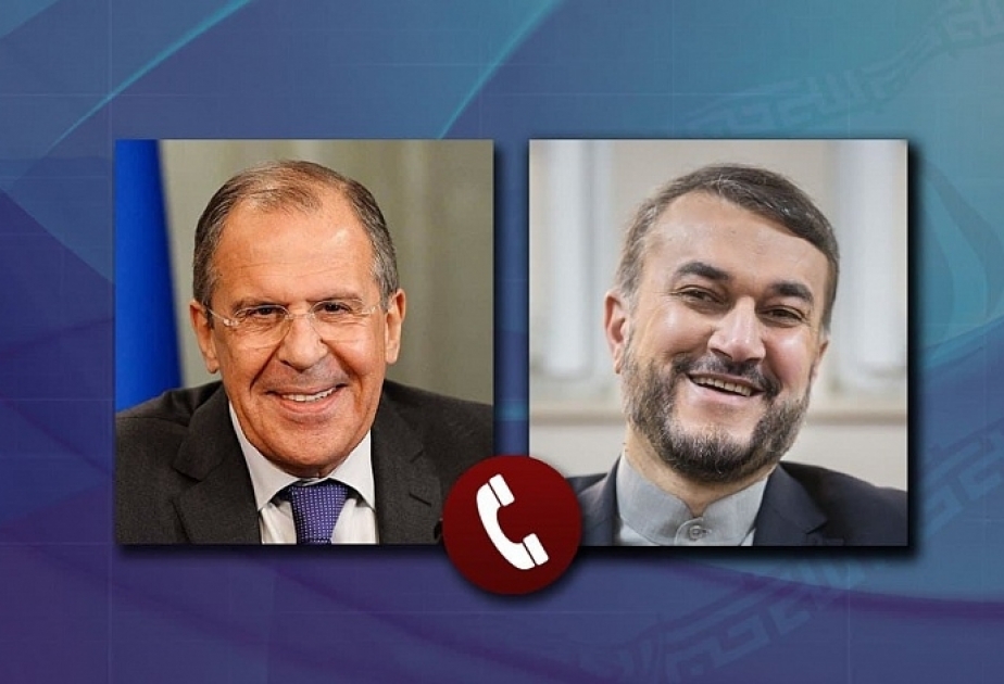 Lavrov iranlı həmkarı ilə 