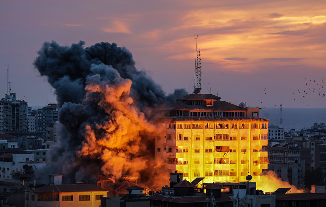 Fələstin-İsrail qarşıdurması FOTOLARDA