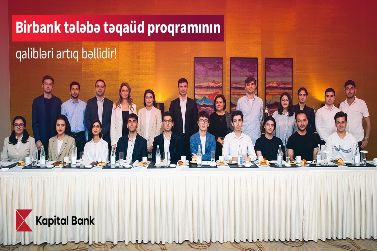 “Birbank” tələbə təqaüdü proqramının qalibləri açıqlandı