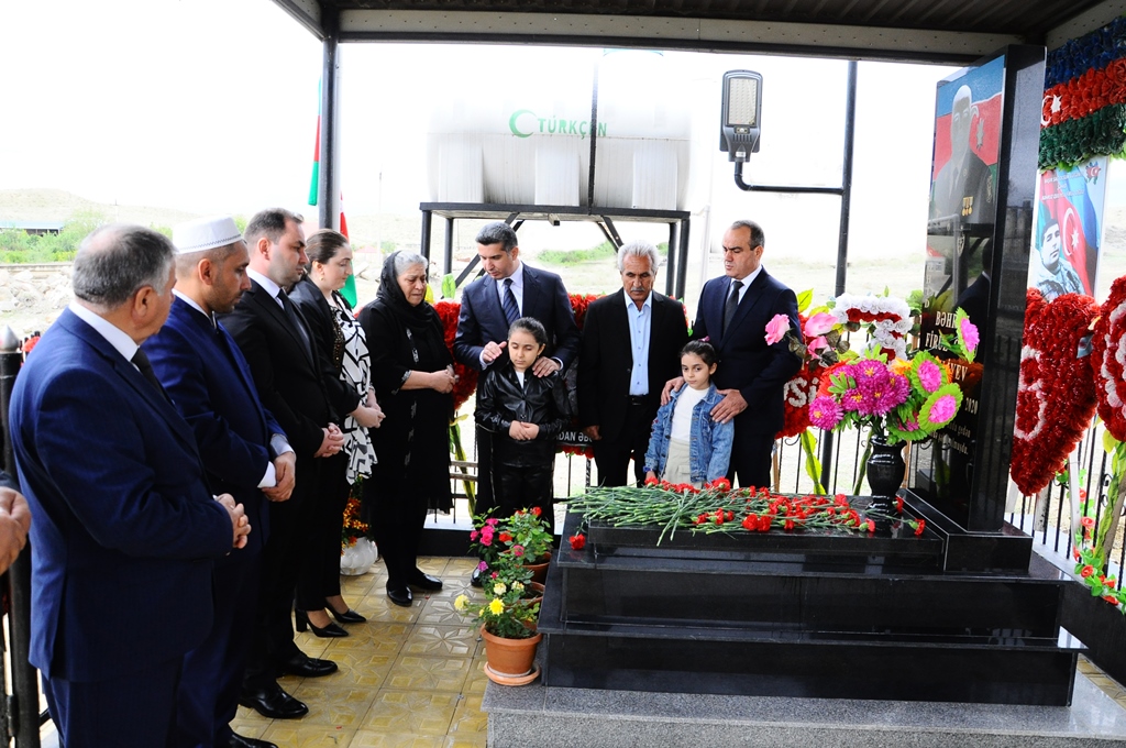 Şəhid Bəhruz Quliyevin xatirəsi anılıb - FOTOLAR