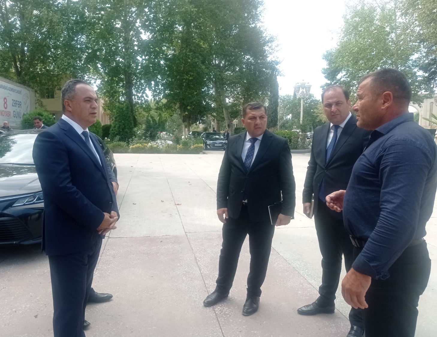 Goranboyda vətəndaşların növbəti qəbulu keçirilib