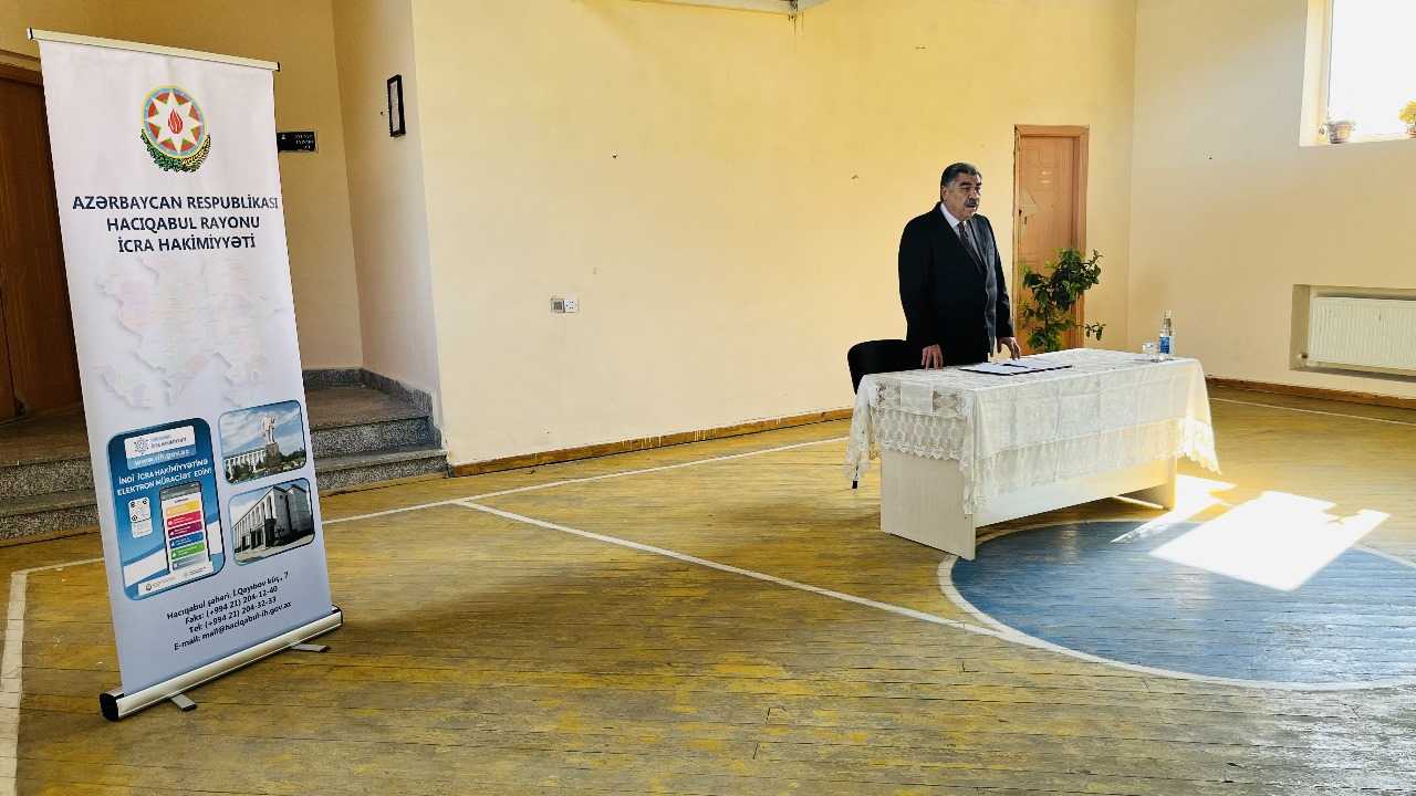 Hacıqabulda növbəti səyyar qəbul keçirilib - FOTO