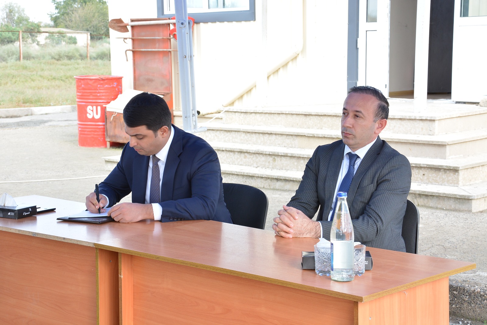 Neftçalada kənd sakinlərinin problemləri dinlənildi - FOTOLAR