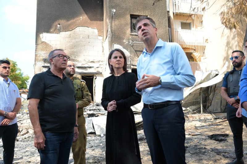 Almaniya XİN başçısı İsraildə