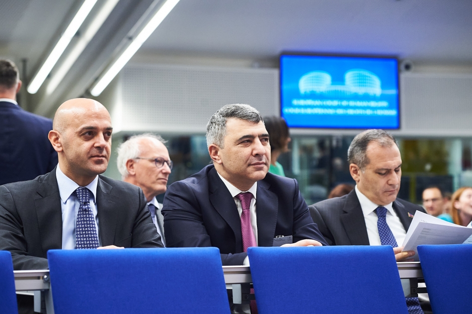 İnam Kərimov Strasburqda - FOTO