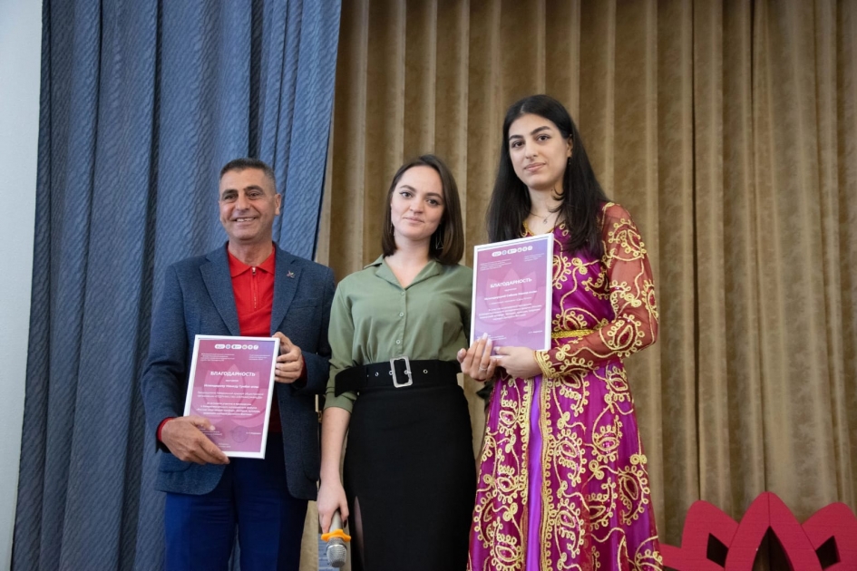 Xabarovskda diaspor nümayəndələrimiz mükafatlandırıldı