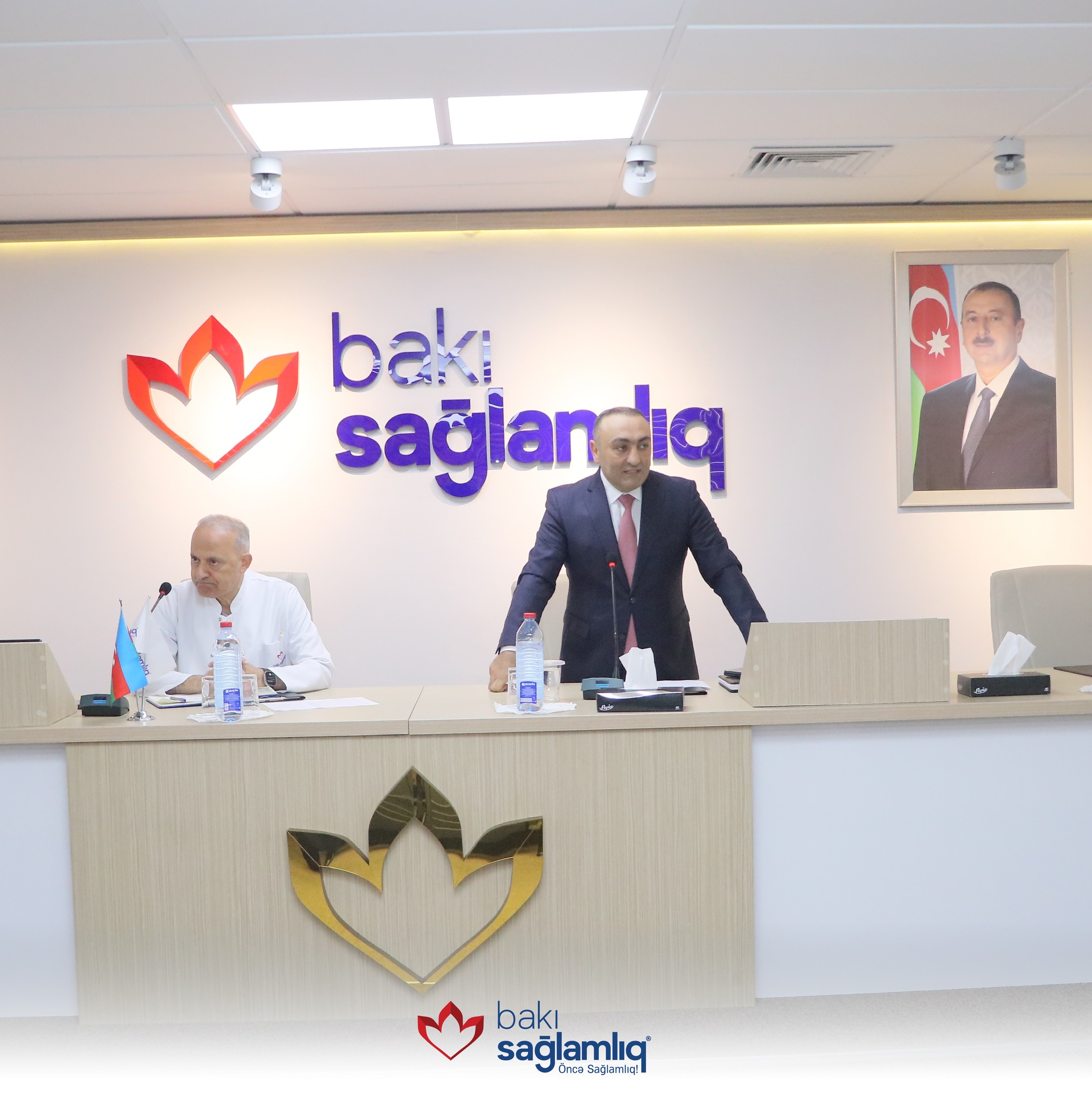 Bakı Sağlamlıq Mərkəzində iclas keçirildi - FOTOLAR