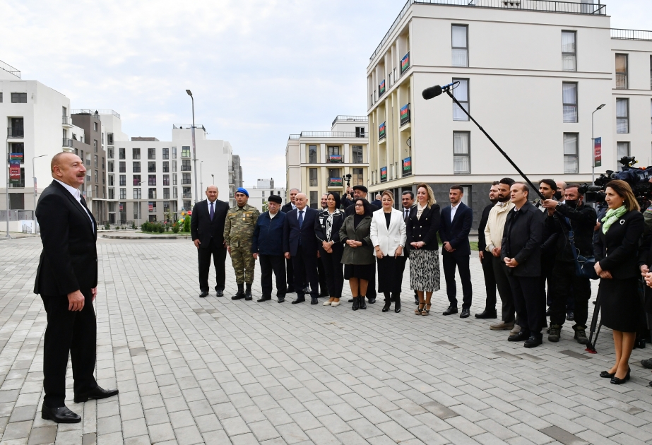 Füzulidə reallaşdırılan layihələr dünya şəhərsalma prinsiplərini təsbit edir - Prezident